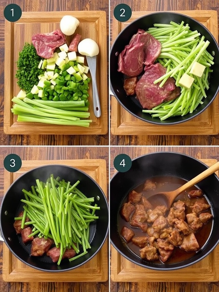 boeuf au carotte preparation