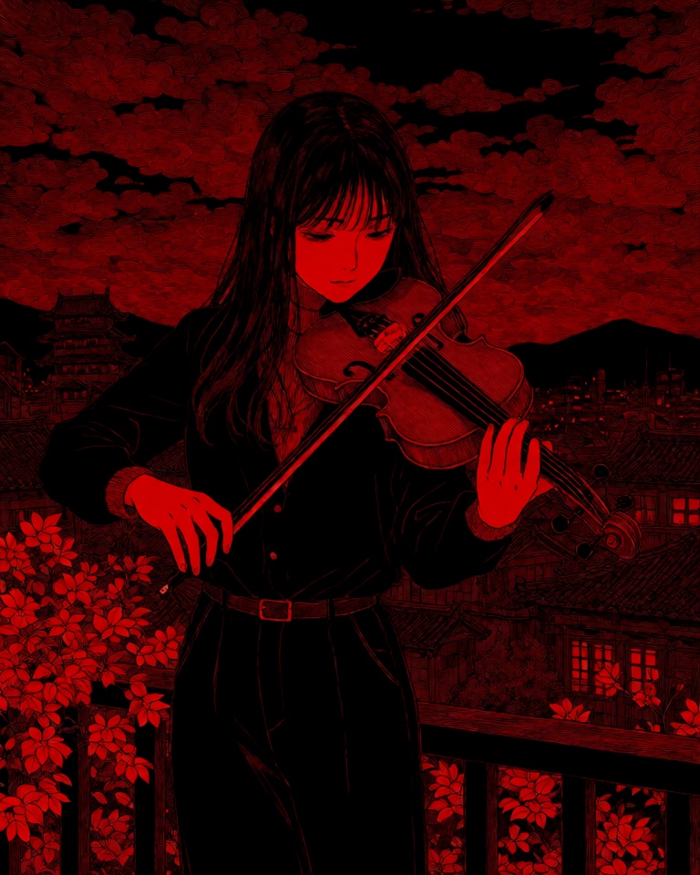 crimson midnight inkline style