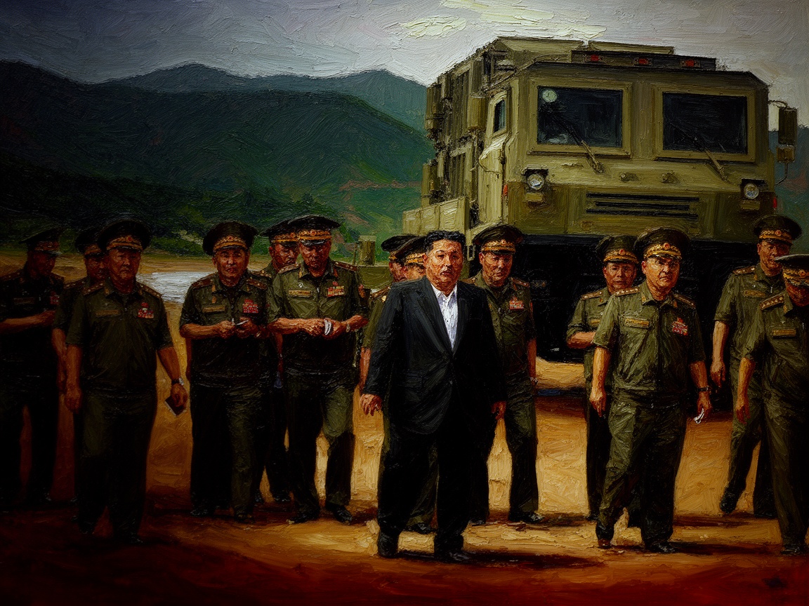 North Korea Tests Advanced Weapons Amid Southern Drone Training