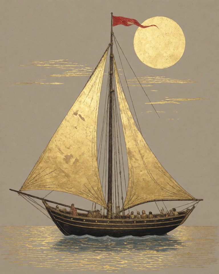 gilded manuscript curiosity style
