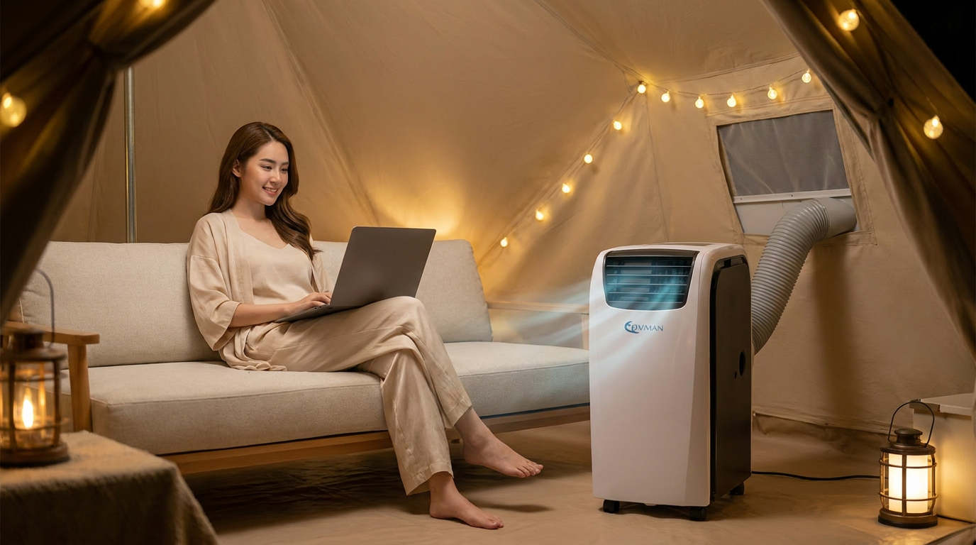 WIMAN Air 18000 BTU แอร์เคลื่อนที่สำหรับ Work From Home
