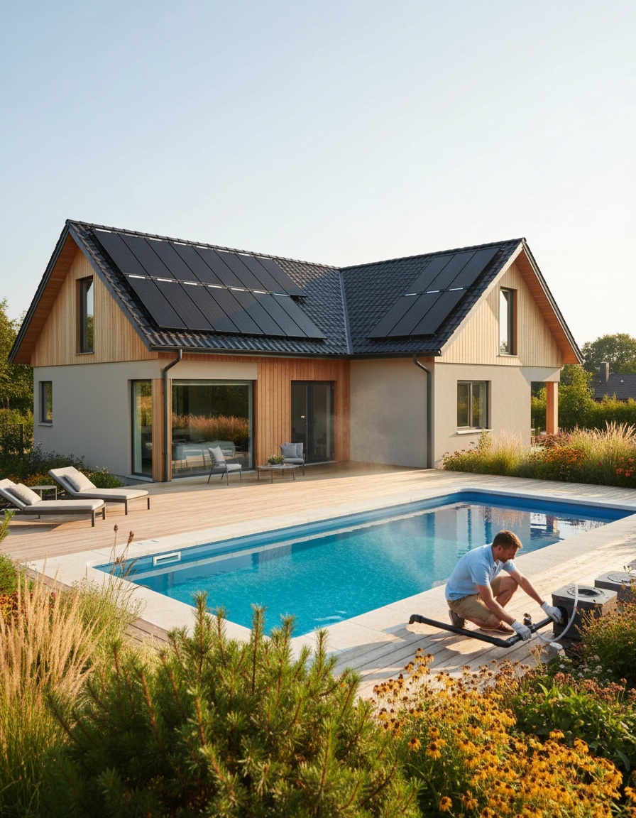 Innovador sistema climatizador solar para calefacción de piscinas sin consumo eléctrico