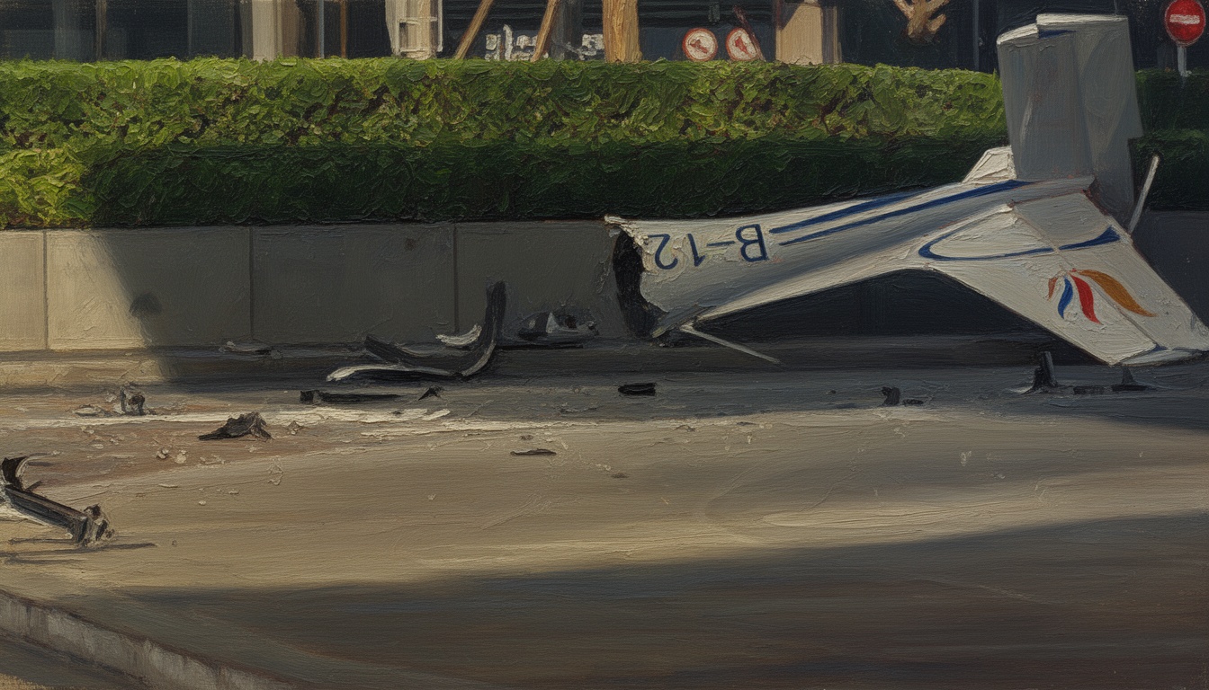 Light Aircraft Crashes into Beijing's Citic Tower, Evacuations Ordered