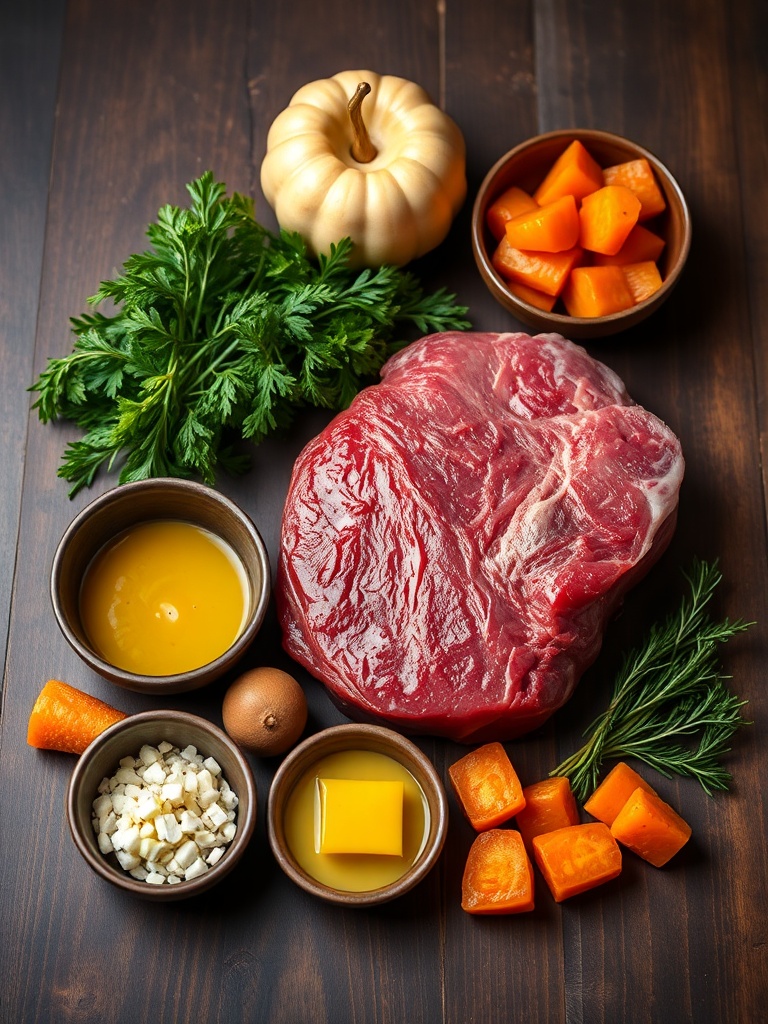 boeuf aux carottes ingredients