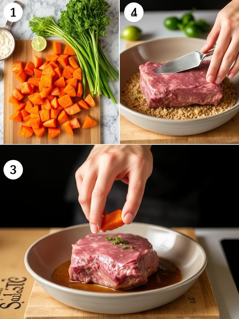 boeuf aux carottes preparation