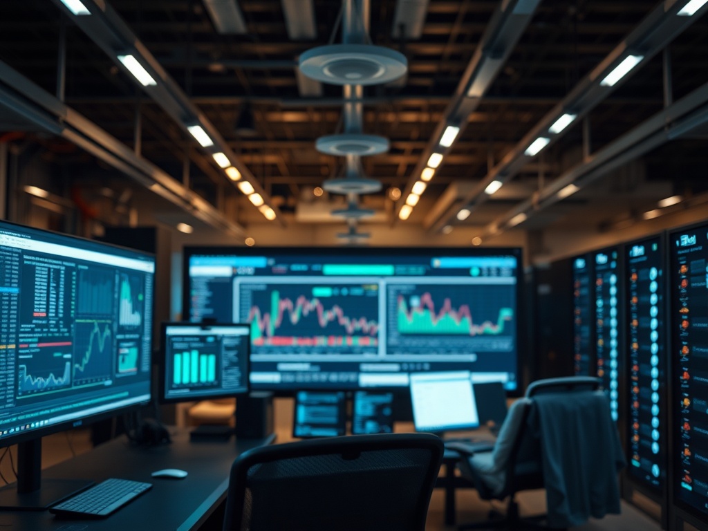 AI pattern recognition reducing false positives in financial modeling by 47% illustration