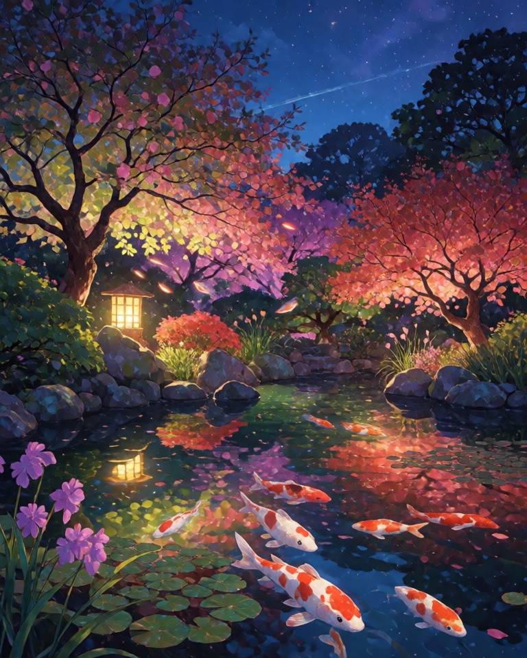 Lush Saturated Nature Painterly Mix