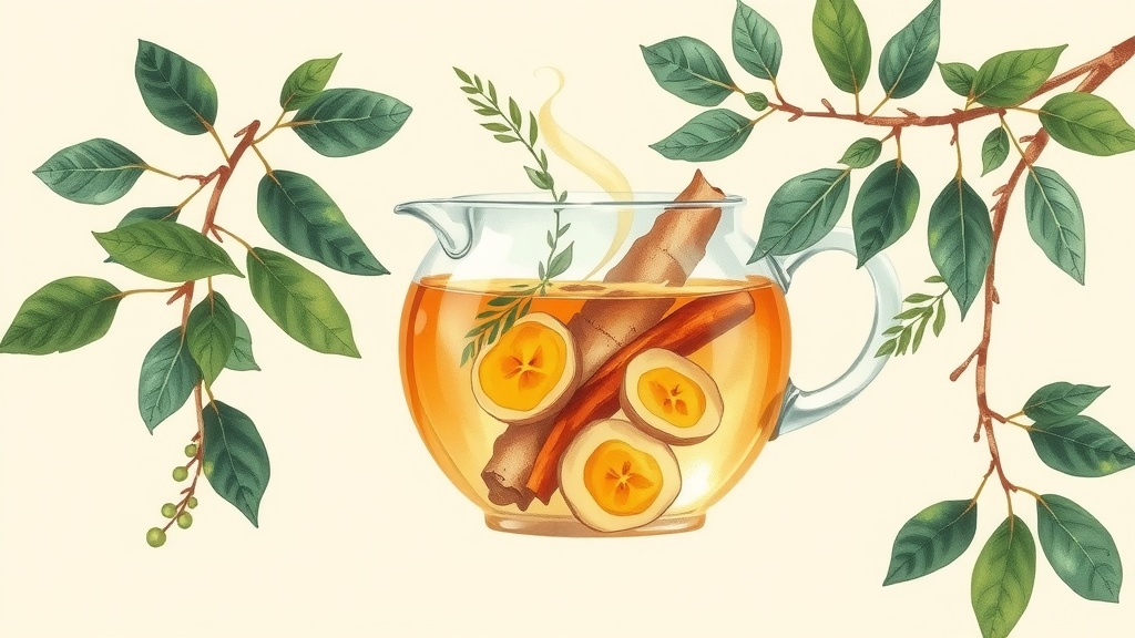 Infusão de Gengibre e Cúrcuma Anti-inflamatória
