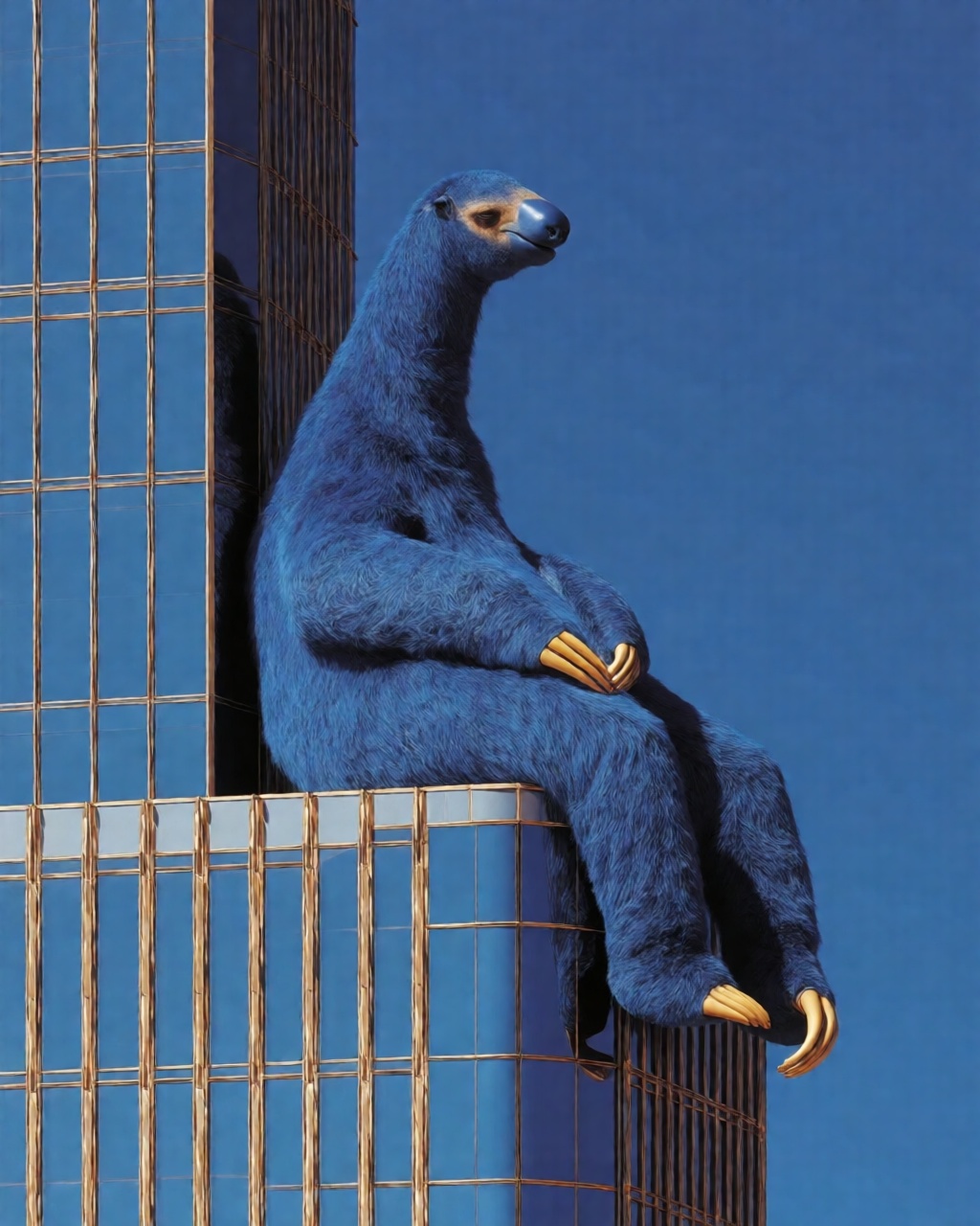 Cobalt Retro Realist
