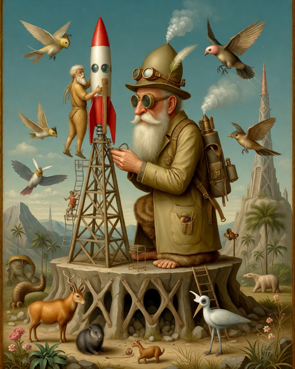 Old Master Surreal Menagerie