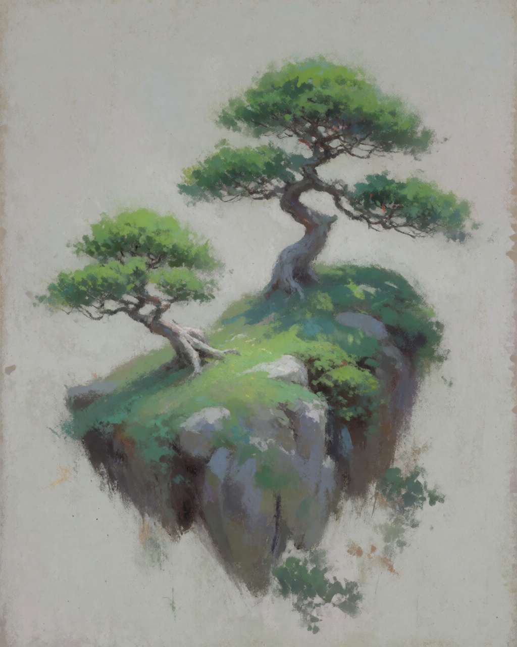 Muted Plein Air Pastel