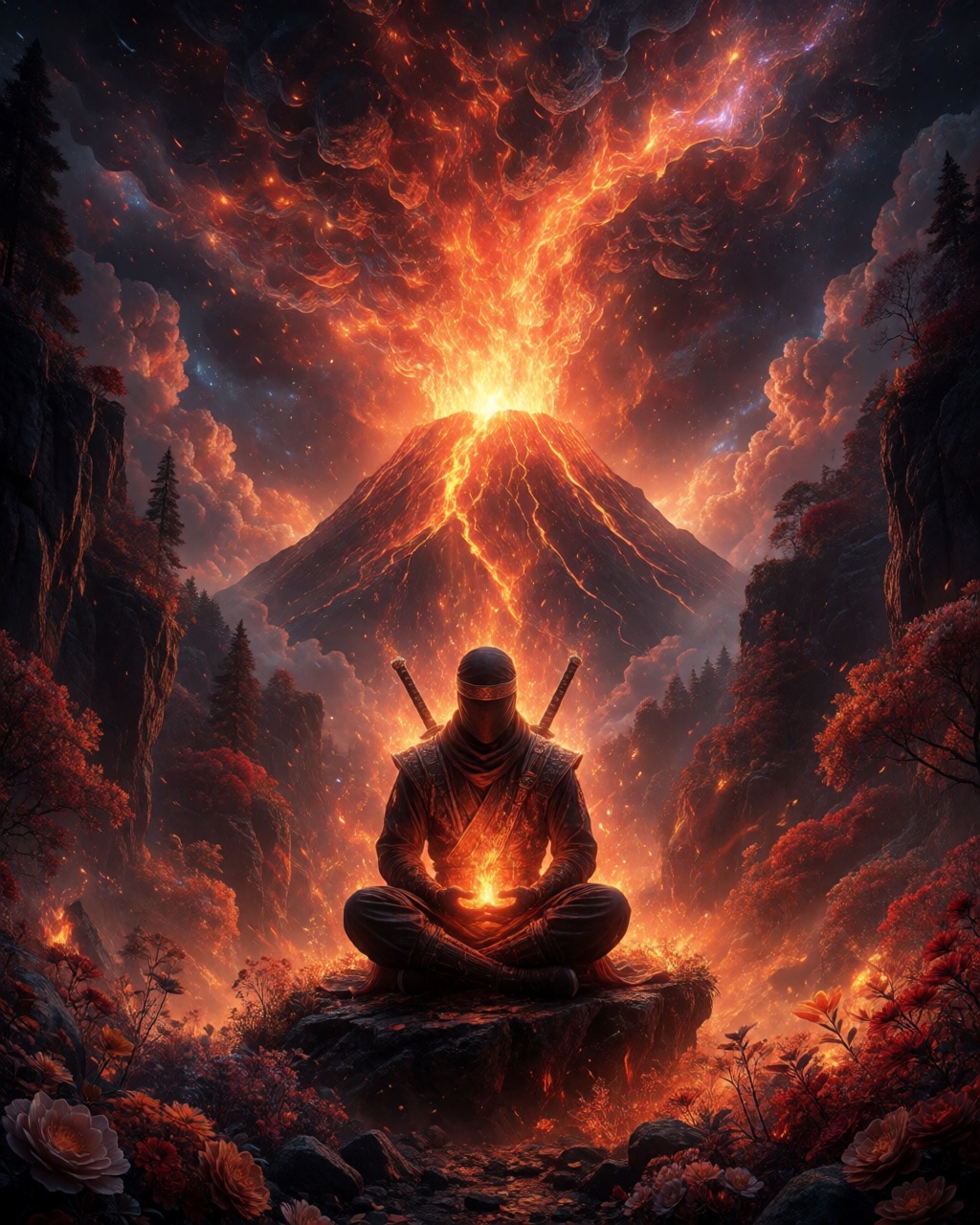 Glowing Ember Fantasy