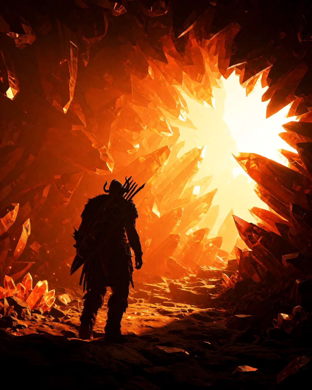 Blazing Backlit Ember