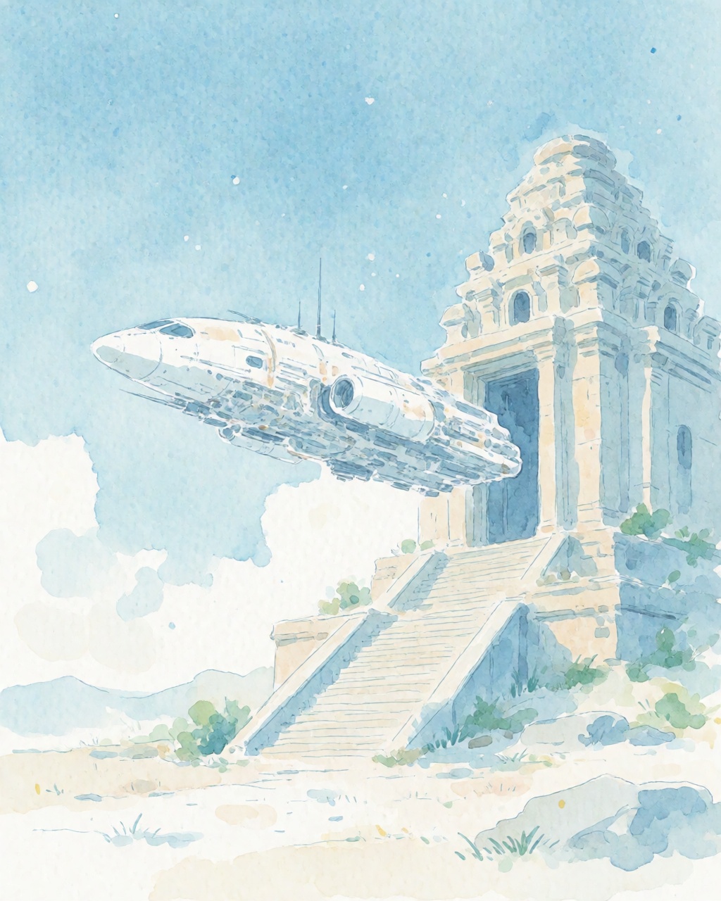 Airy Watercolor Calm