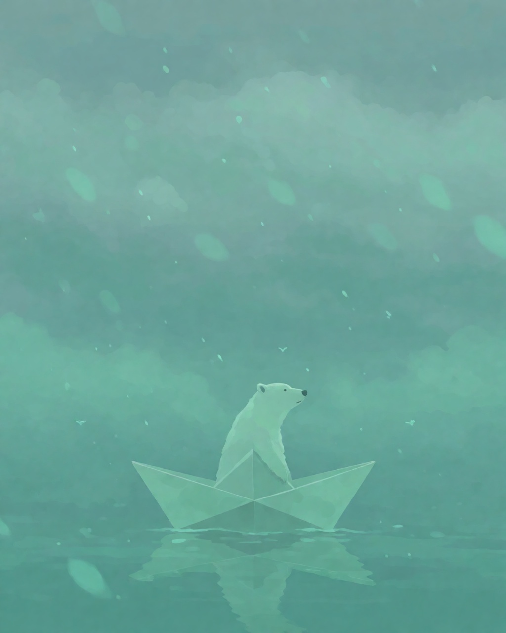Misty Teal Dreamscape