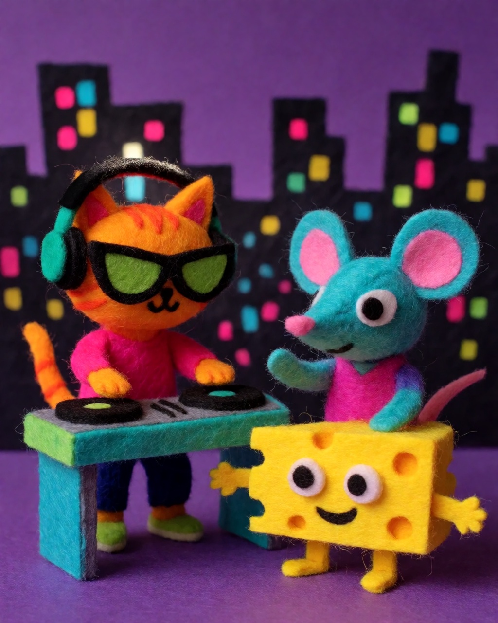 Felt Craft Diorama