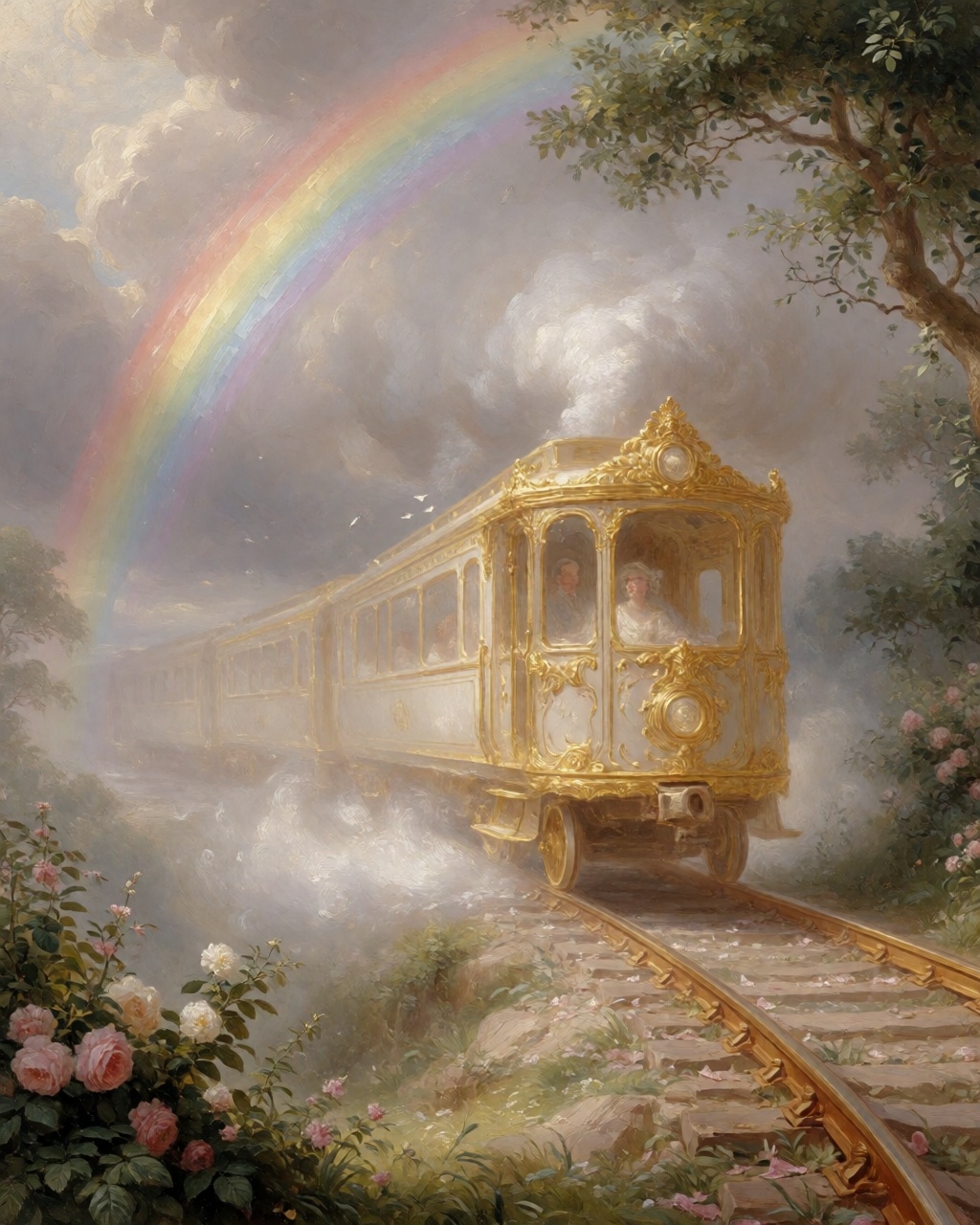 Gilded Romantic Oil