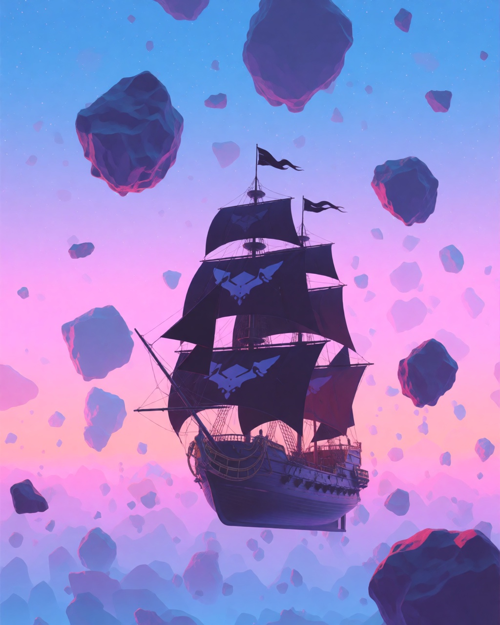 Dreamy Neon Twilight