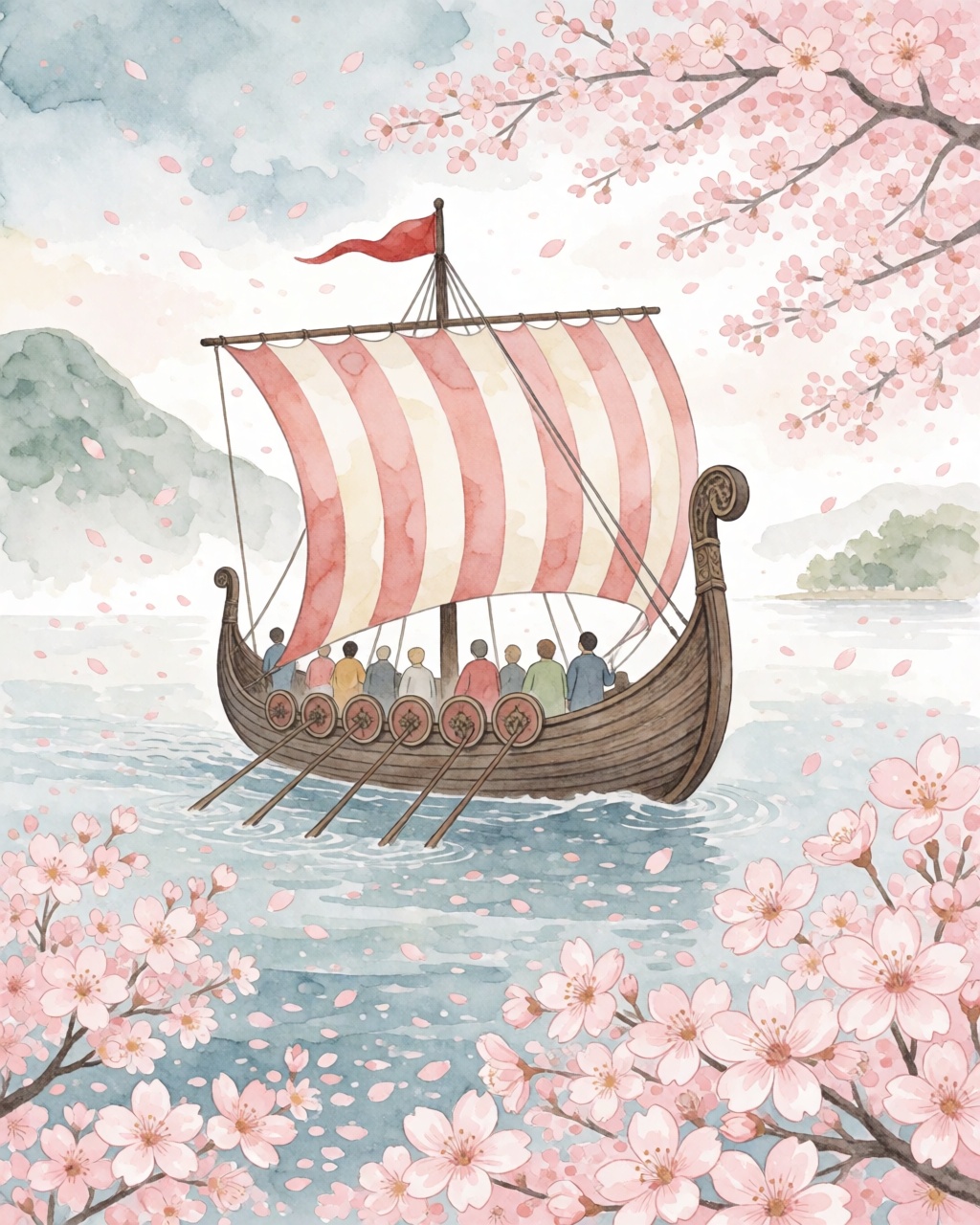 Misty Storybook Watercolor