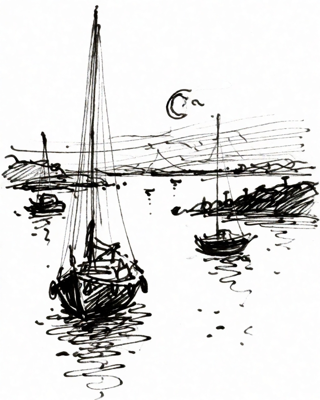 Loose Ink Scrawl