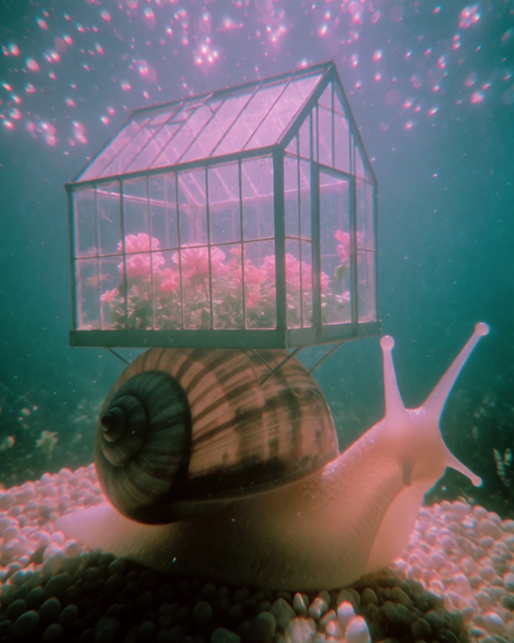 Lomographic Dreamy Teal Pink