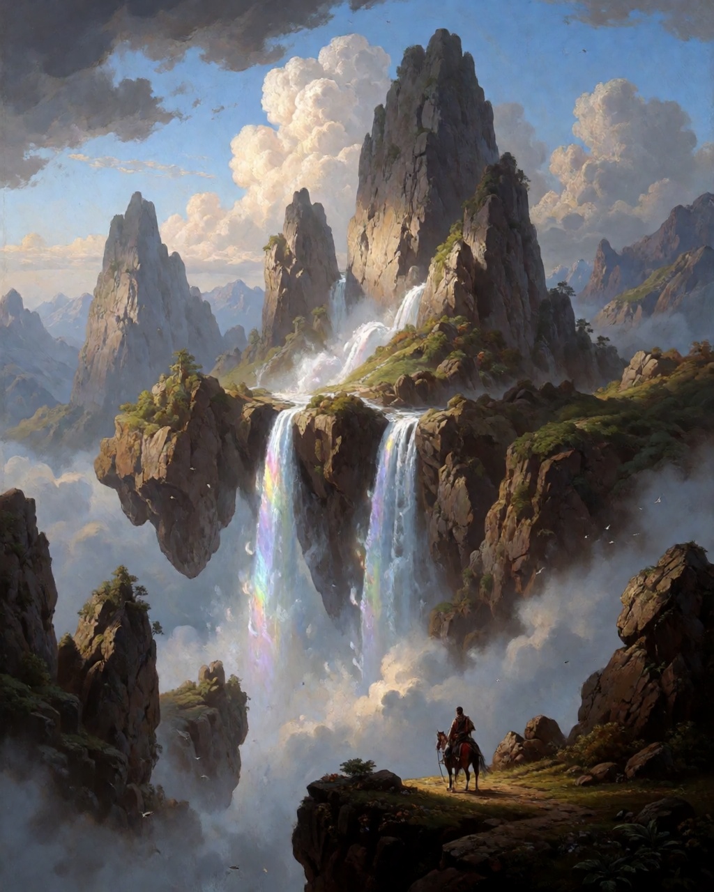 Baroque Dreamscape Oil