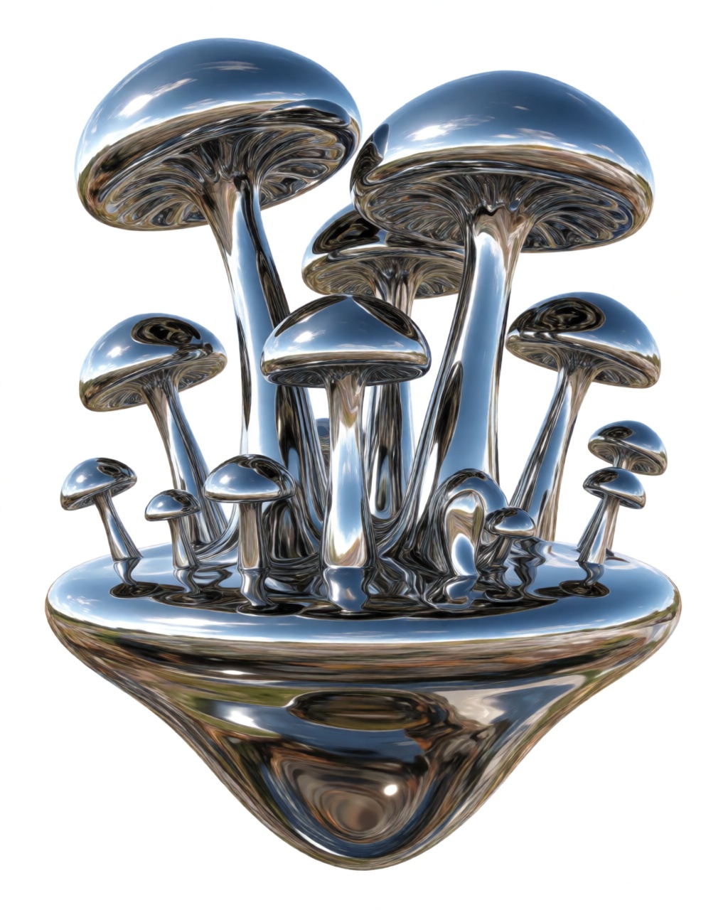 Liquid Chrome Mirror