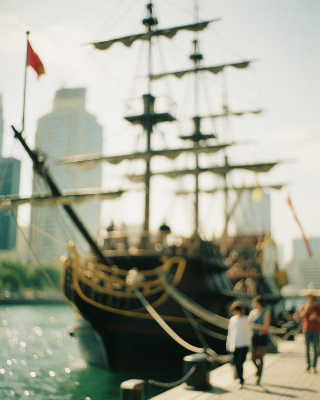 Faded Film Bokeh