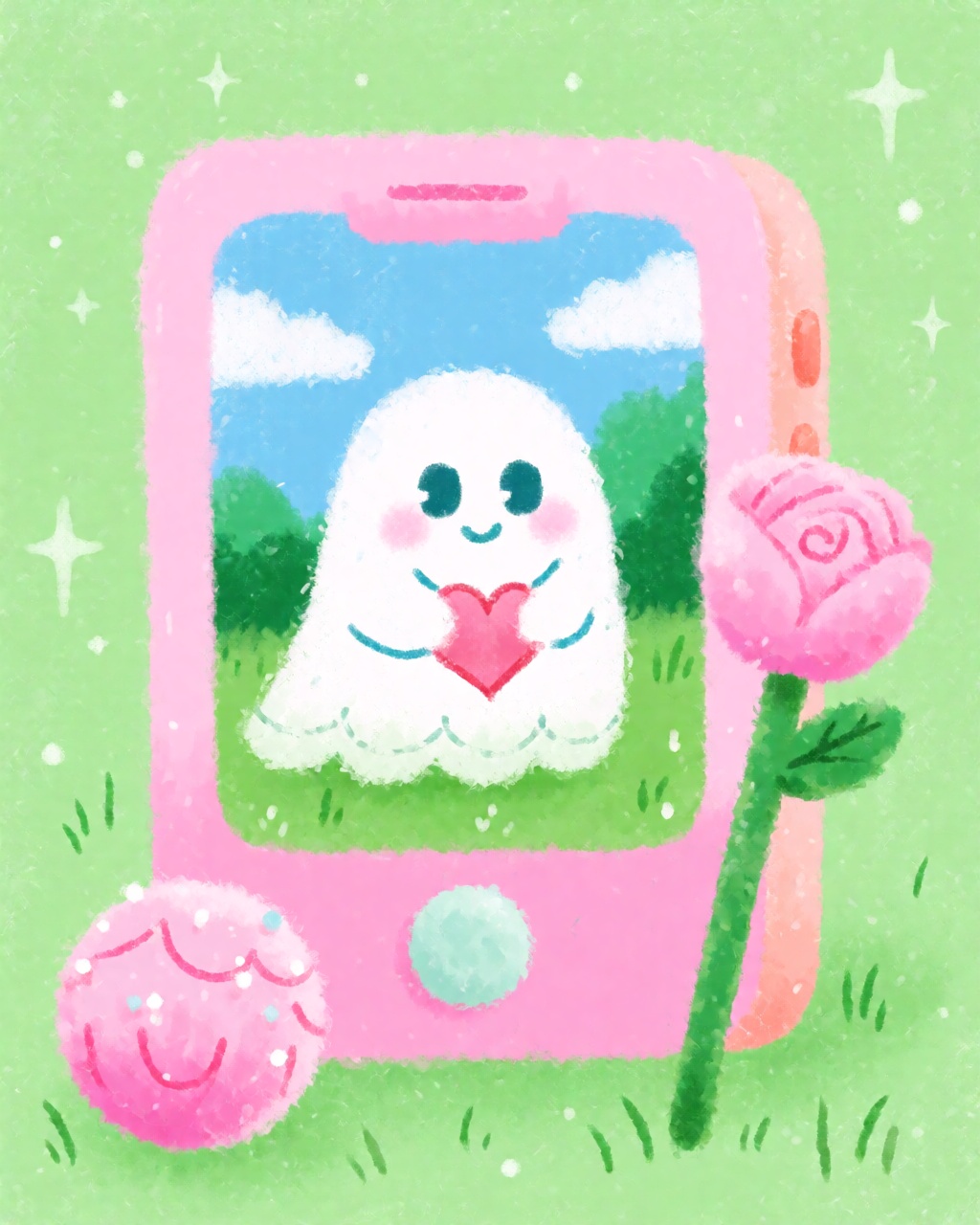 Fuzzy Candy Pastel