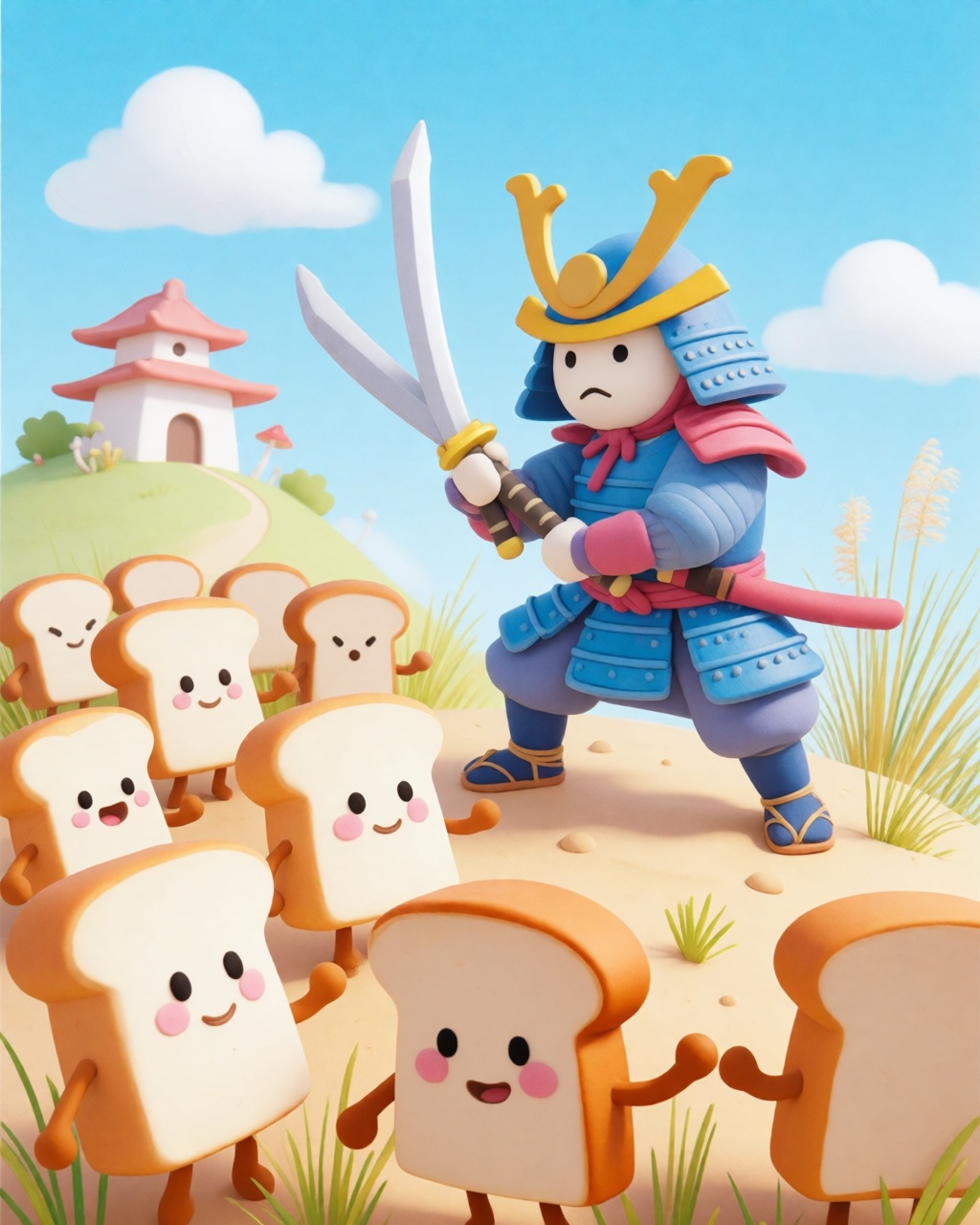 Pastel Clay Storybook