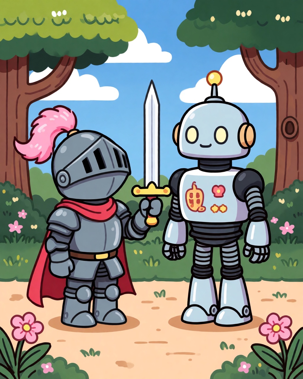 Bright Kawaii Flatcolor