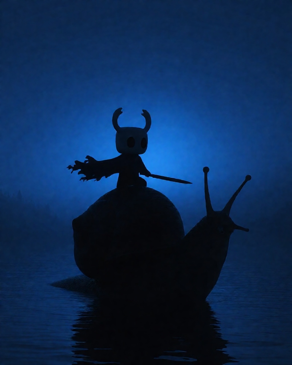 Deep Blue Nocturnal Glow