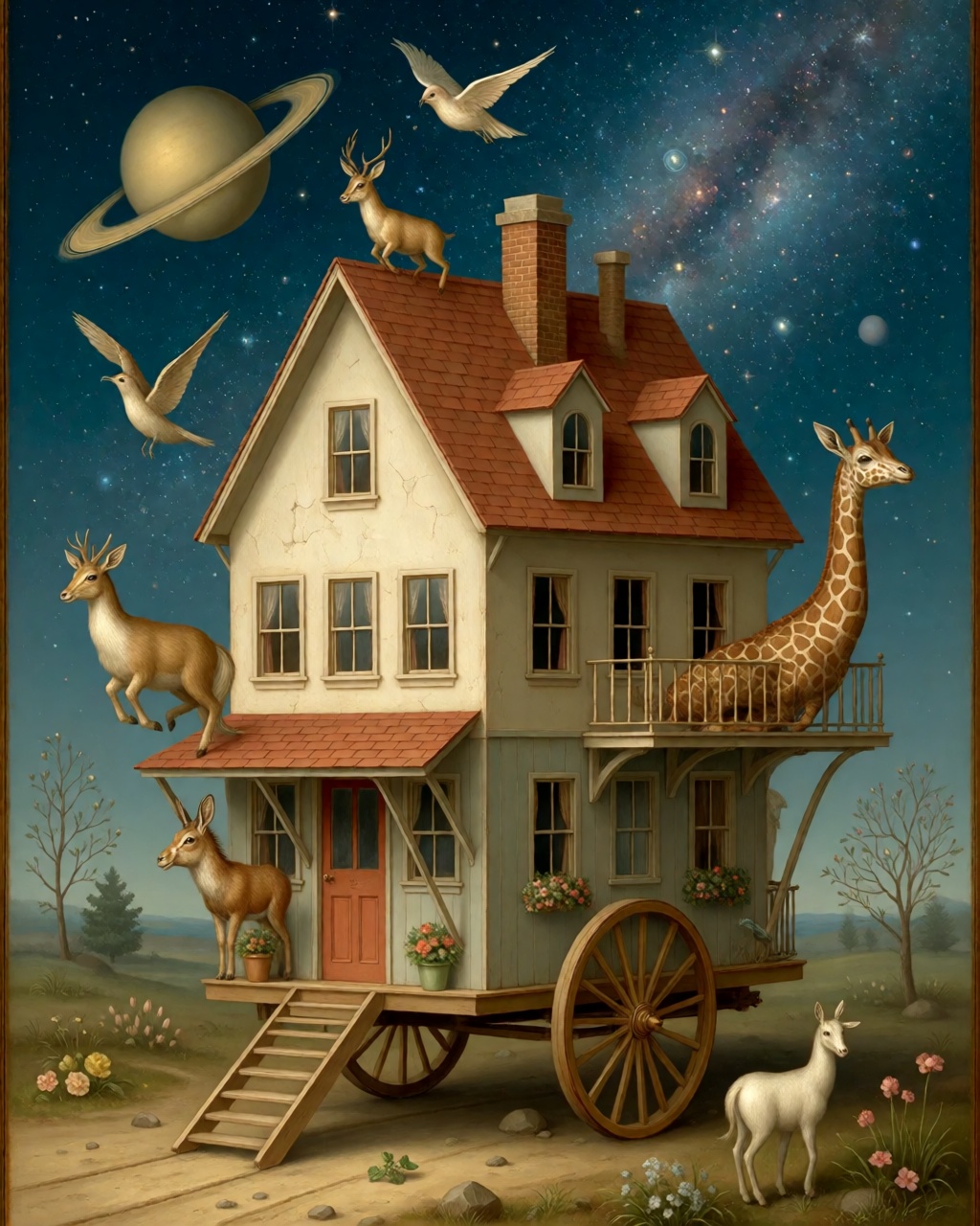 Old Master Surreal Menagerie