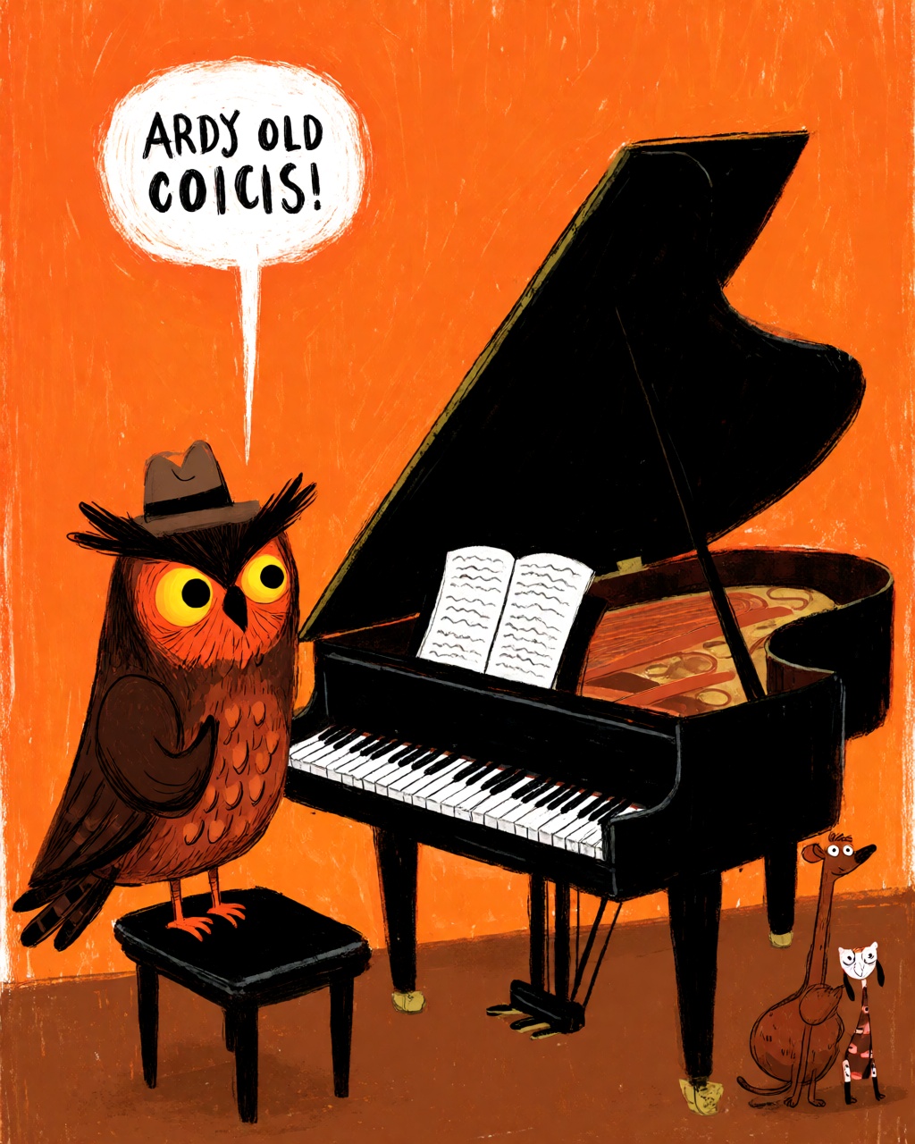 Bold Brushy Kidlit