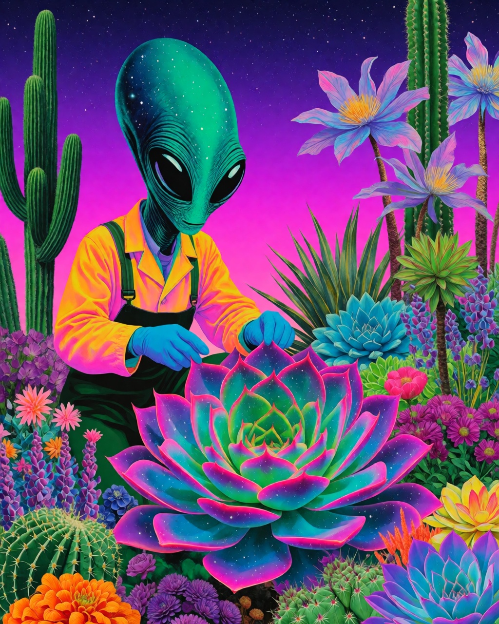 Neon Collage Maximalist