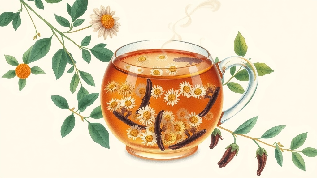 Infusão de Camomila e Cravo: Como Preparar