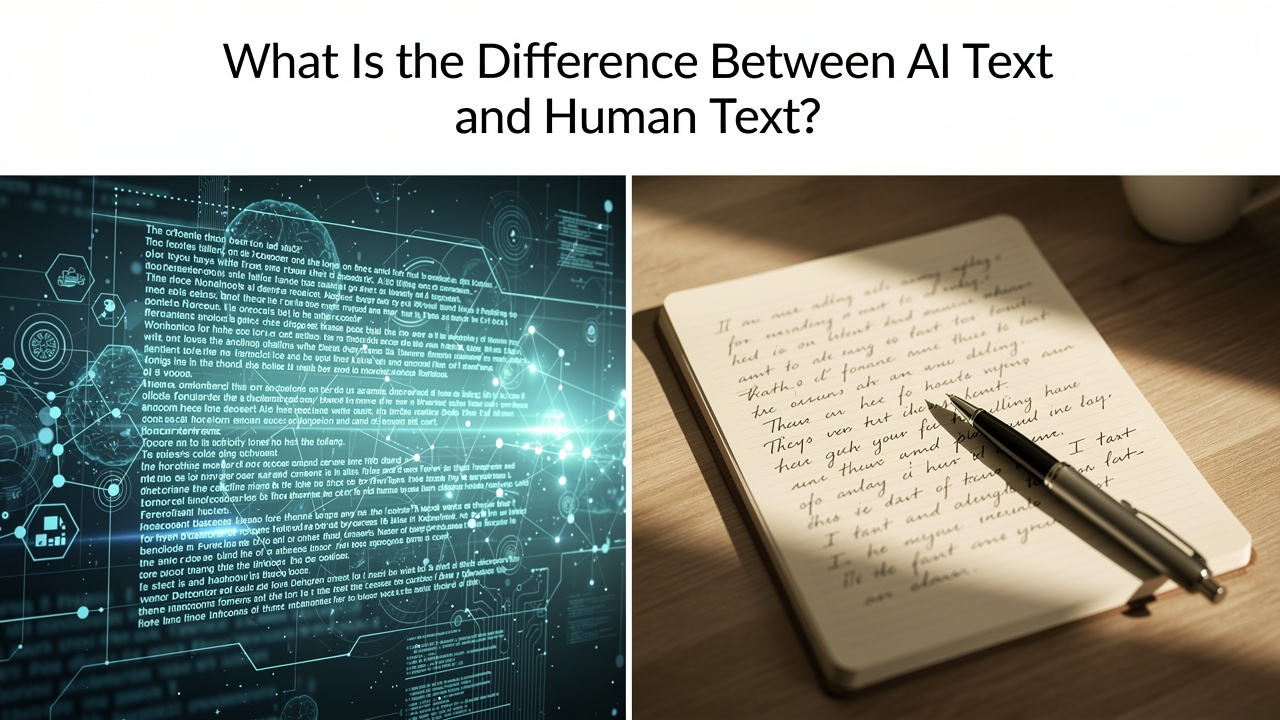 What Is the Difference Between AI Text and Human Text?