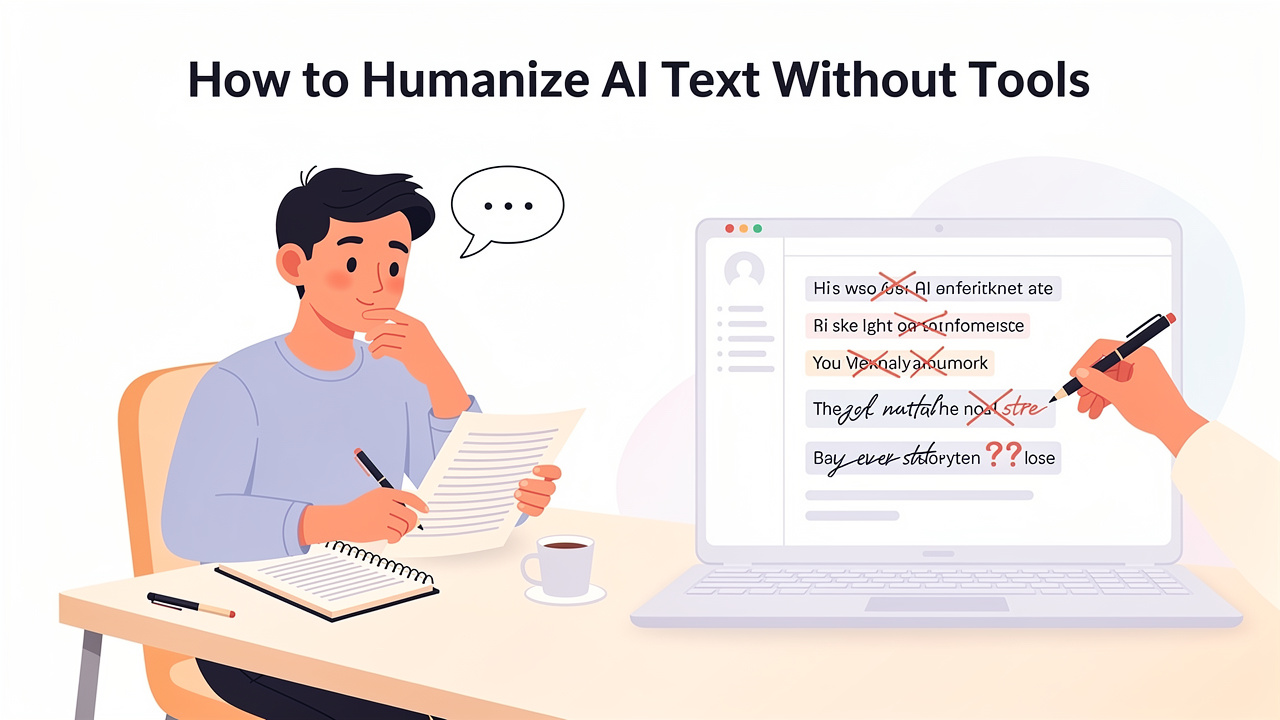 How to Humanize AI Text Without Tools