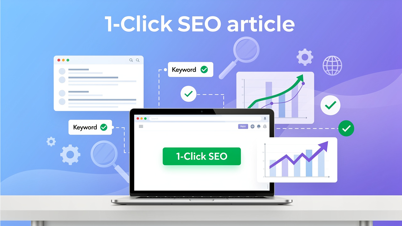 1 Click SEO Article: The Fastest Way to Rank-Ready Content