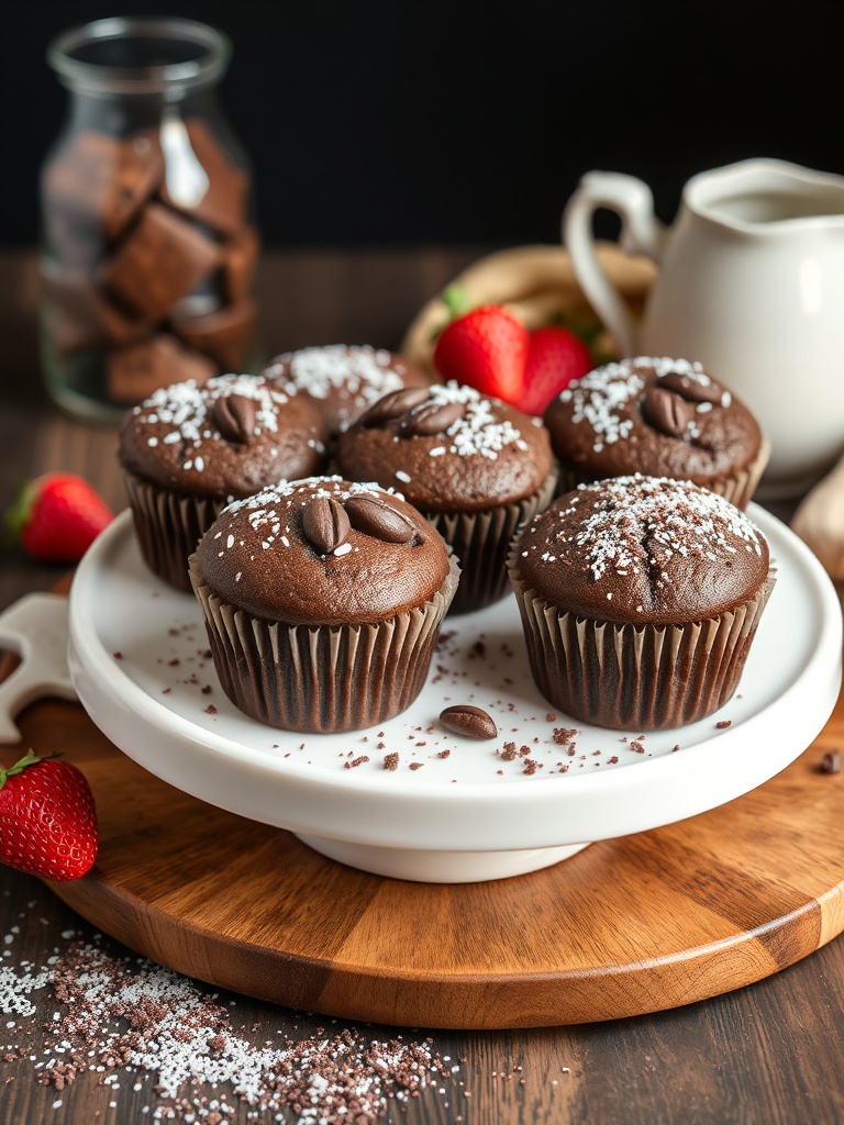muffins au chocolat