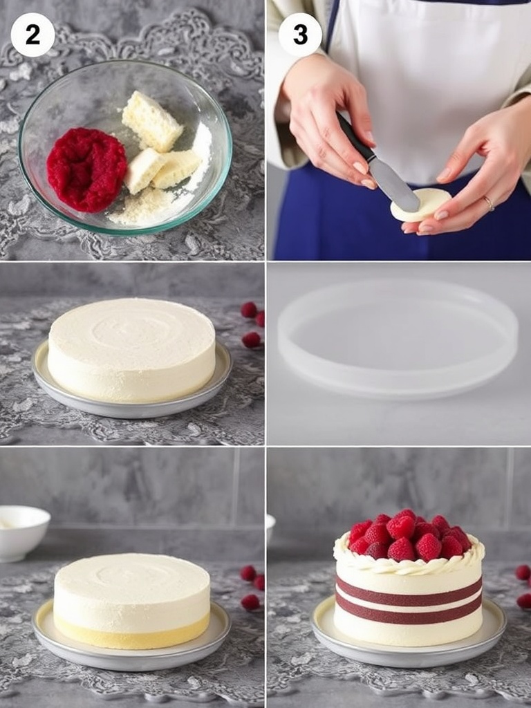 gateaux preparation