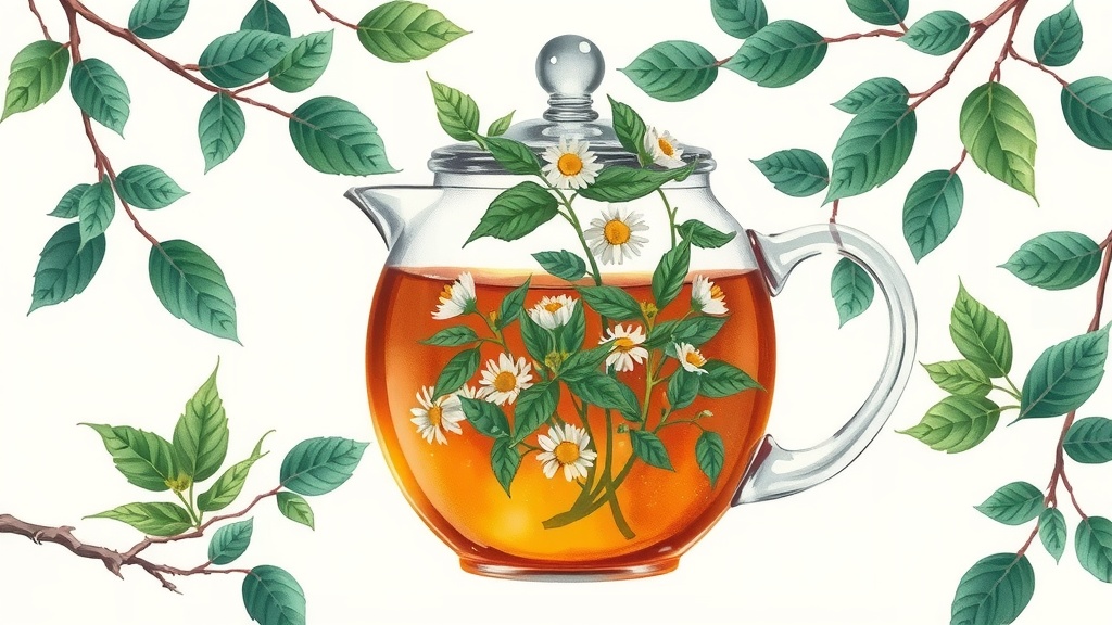 Infusão de Hortelã-Pimenta e Camomila: Modo de Preparo