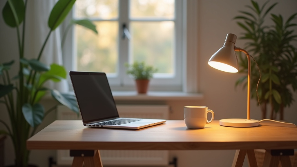 Best lighting for home office productivity