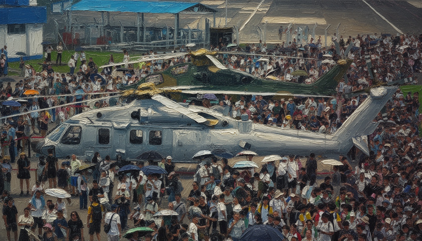 PLA Airbase Hosts Thousands During Hong Kong Handover Celebrations