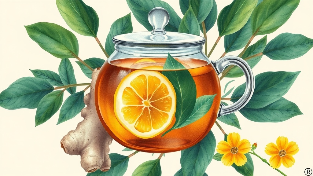 Infusão de Gengibre e Limão: Anti-inflamatório Natural