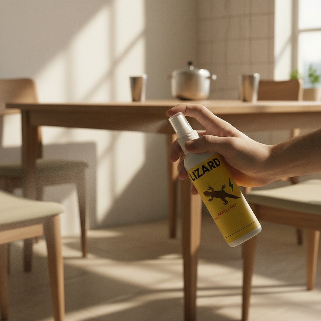 Customer using product in clean kitchen