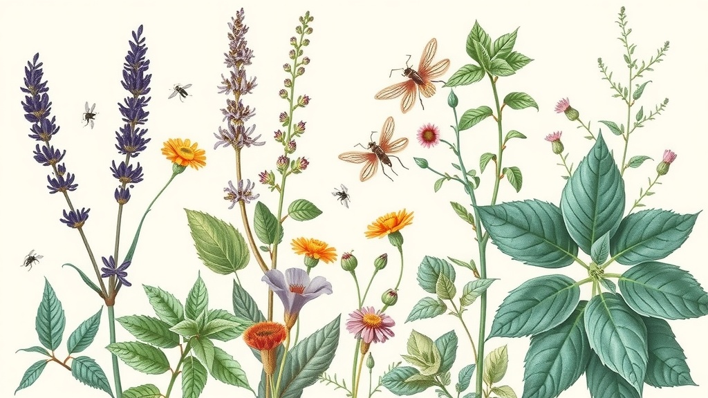 Plantas Medicinais para Afastar Mosquitos Naturalmente