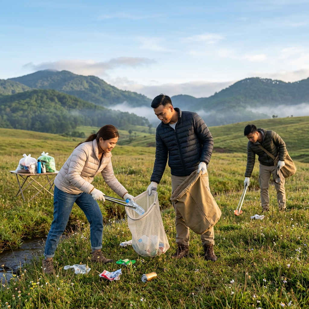 Leave No Trace cắm trại có trách nhiệm - dọn sạch không để lại rác — ProCamping.vn