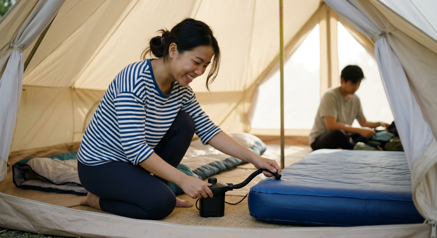 Bơm điện Flextail camping 30 giây - tiện lợi hơn bơm tay nhiều lần — ProCamping.vn