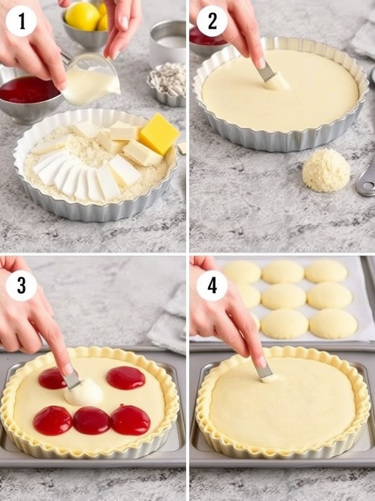 recette financier preparation